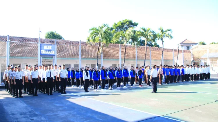Lapas Banyuwangi Tanamkan Nilai Pancasila ke Warga Binaan