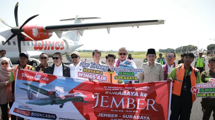 Wings Air: Rute Jember-Surabaya Buka Akses ke 144 Kota di Indonesia