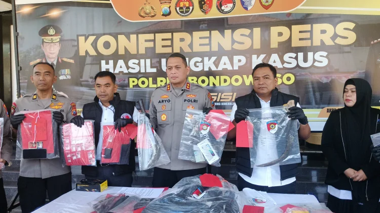 Polres Bondowoso Ungkap Sejumlah Kasus, Amankan DPO Residivis Pencurian