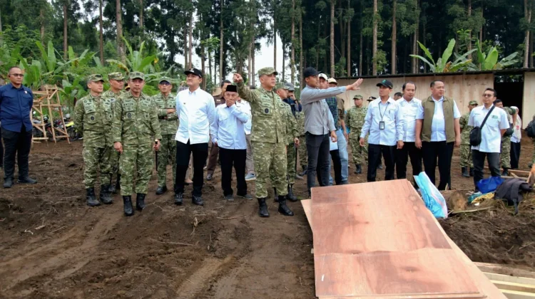 Pangdam Tinjau Lokasi Rencana Pembangunan Batalyon Infanteri di Lumajang