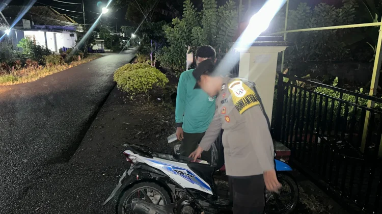 Polsek Tempursari Intensifkan Patroli Blue Light Cegah 3C