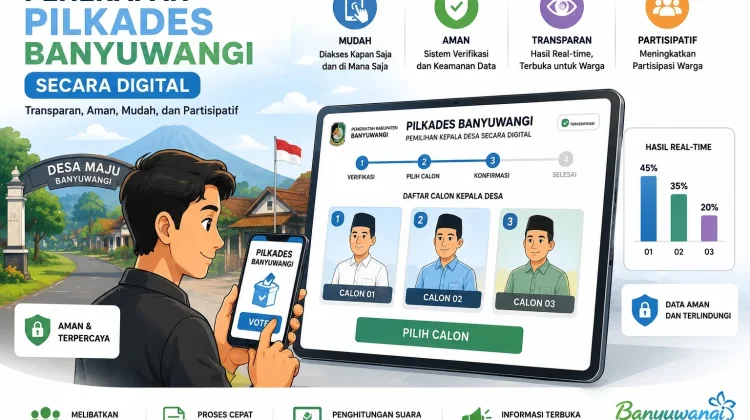 Banyuwangi Bakal Terapkan Sistem Pilkades Digital