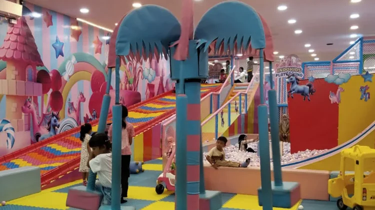 Indoor Playground, Tempat Bermain Sekaligus Belajar Anak