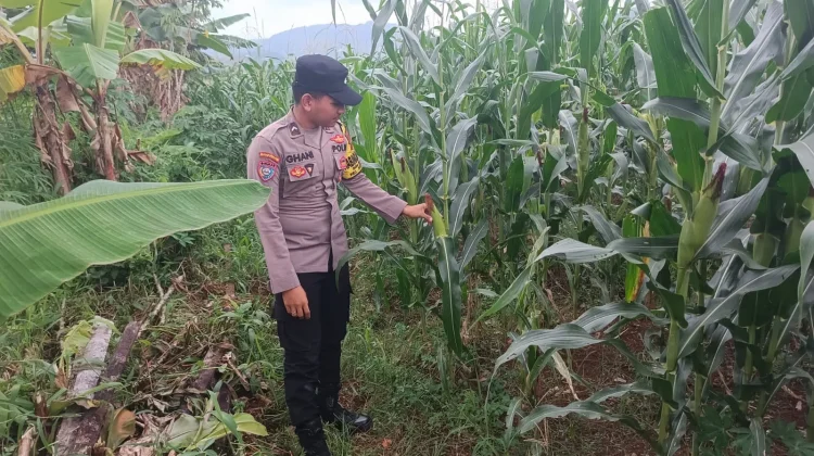 Polisi di Tempursari Lumajang Sukseskan Asta Cita