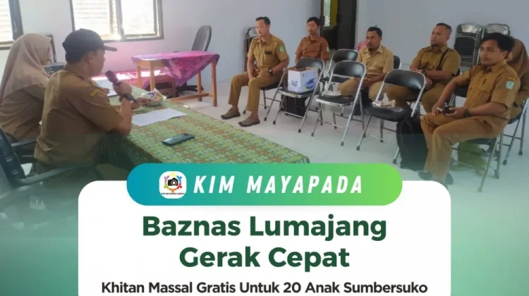 Baznas Lumajang Siapkan Khitan Massal Gratis untuk 20 Anak di Sumbersuko