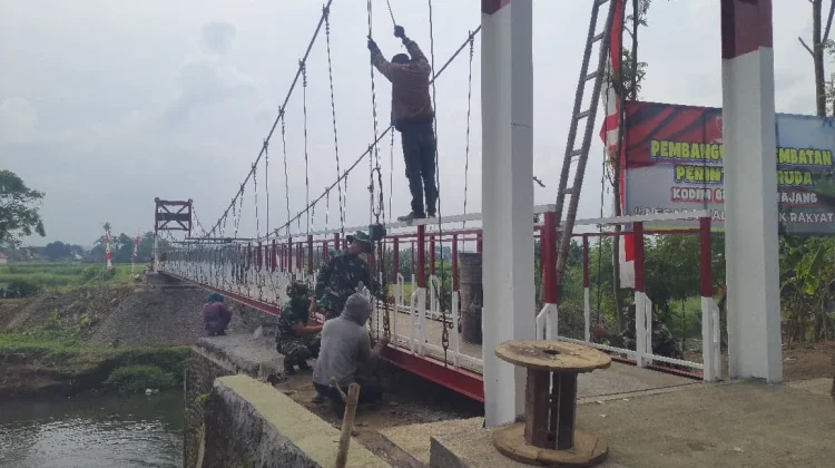 Jembantan Perintis di Sukodono Dorong Ekonomi Masyarakat