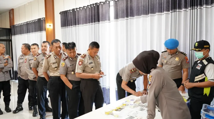 Tes Urine Mendadak, Kapolres dan PJU Dinyatakan Negatif