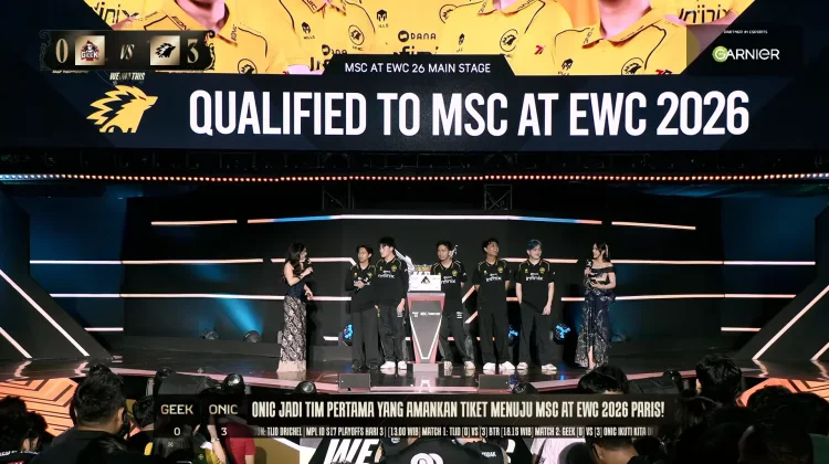 ONIC ID Tim Pertama Lolos ke MSC AT EWC 2026 Paris