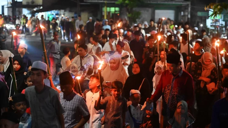 Warga Penataban Gelar Oncor-oncoran Sambut 1 Muharam