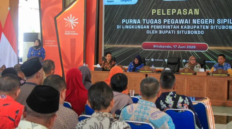 Wabup Situbondo Ucapkan Terima Kasih kepada Pensiunan