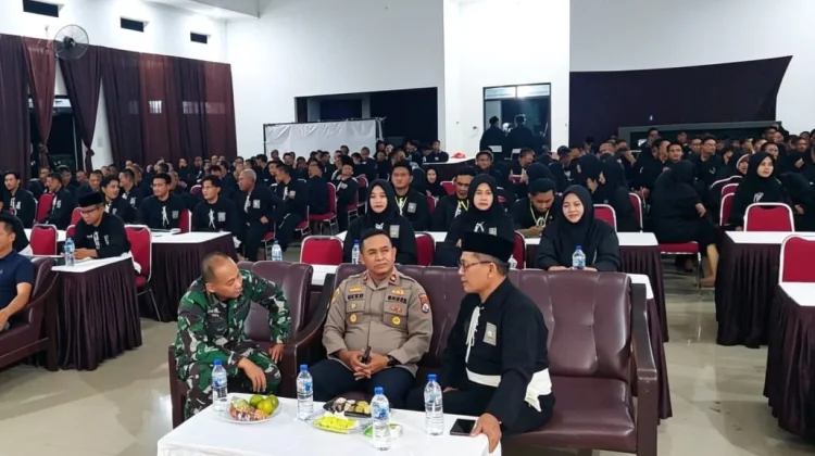 Pengesahan Ratusan Warga Baru PSHT Bondowoso Berlangsung Kondusif