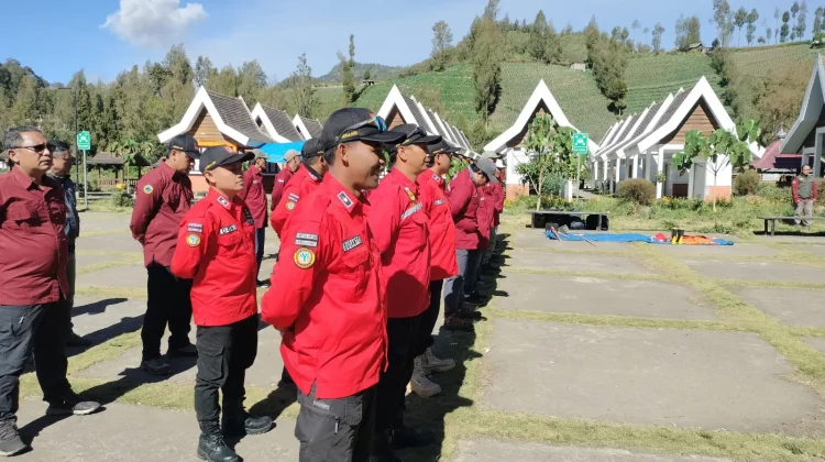 Petugas TNBTS Antisipasi Kebakaran Hutan