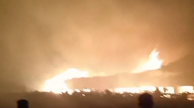 Gudang Tembakau di Pancoran Bondowoso Ludes Terbakar