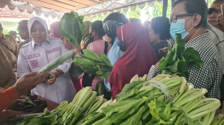 Pemkab Situbondo Kampanye POC lewat Bagi-bagi Sayur Organik