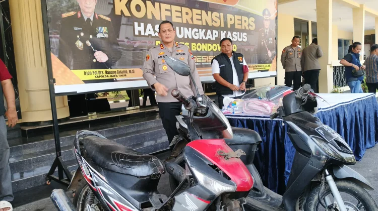 Kabur ke Jawa Tengah, Pelaku Curanmor Bondowoso Ditangkap di Tol Kalikangkung
