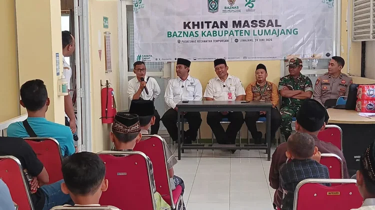 Baznas Lumajang Gelar Khitan Massal