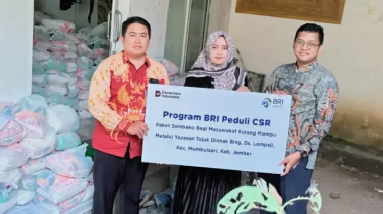 Sentuhan Kolaborasi BRI, Meringankan Ekonomi Masyarakat Rentan di Jember