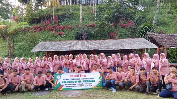 Edutrip Sampah DSA Gaplek Bekali KKG Jenggawah Kelola Sampah