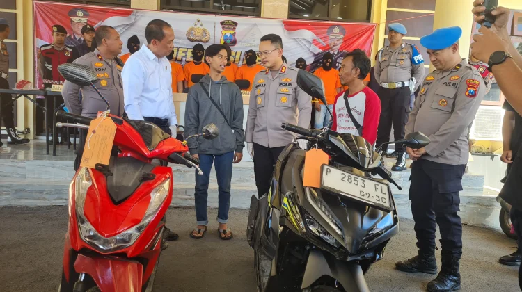 Motor Penjual Cilok Dicuri dan Berhasil Diamankan Polisi
