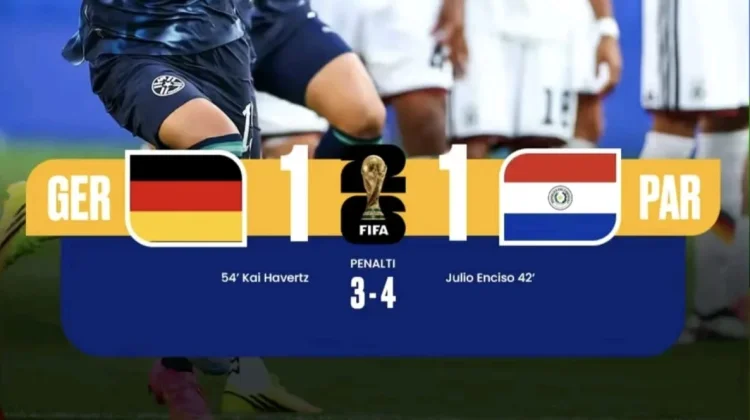 Langkah Jerman Terhenti usai Kalah Penalti dari Paraguay