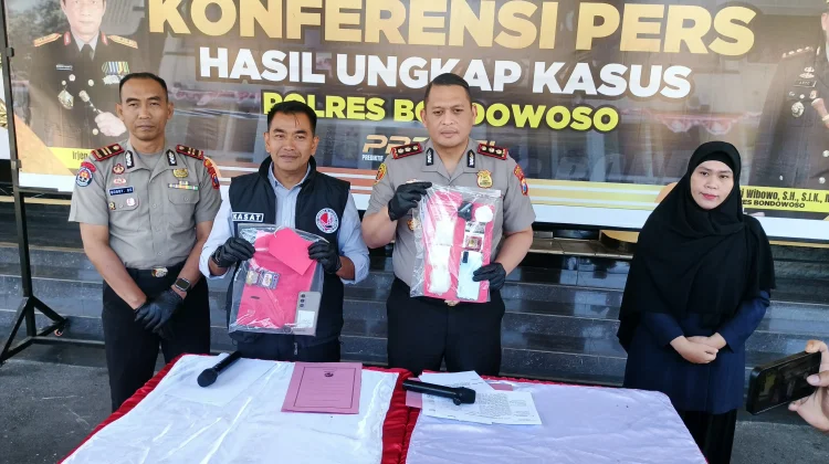 Polres Bondowoso Tangkap Residivis Bawa 50 Gram Sabu