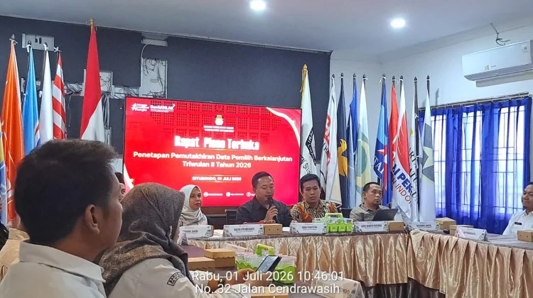 KPU Situbondo Catat Jumlah Pemilih 538.057 Orang