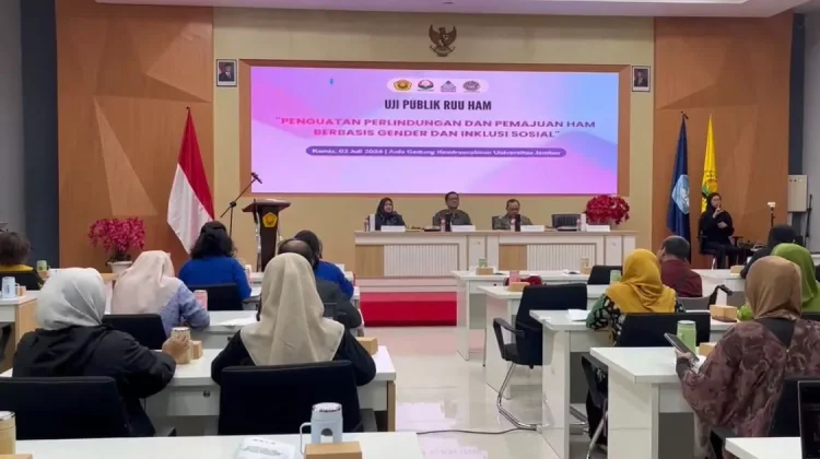 UNEJ Gelar Uji Publik RUU HAM Berbasis Gender