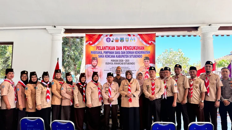 Ketua Kwarcab Lantik Pengurus Pramuka Saka Kencana