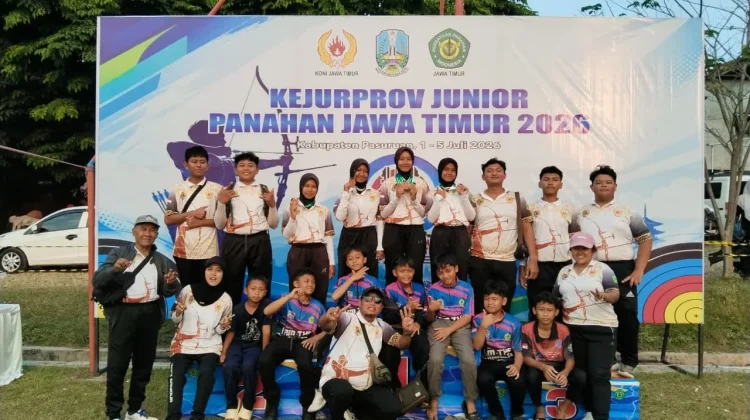 Perpani Jember Bawa Pulang Enam Medali dari Kejurprov Panahan