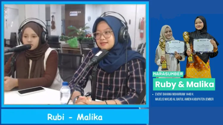 Latihan Tilawah dan Hadroh Antar Ruby Raih Juara Lomba Religi Academy