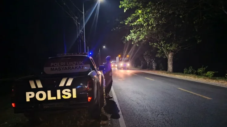 Patroli Blue Light Jaga Keamanan Jatiroto