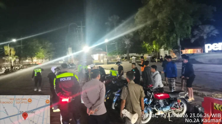 Polisi Gelar Patroli Cipta Kondisi Cegah Balap Liar