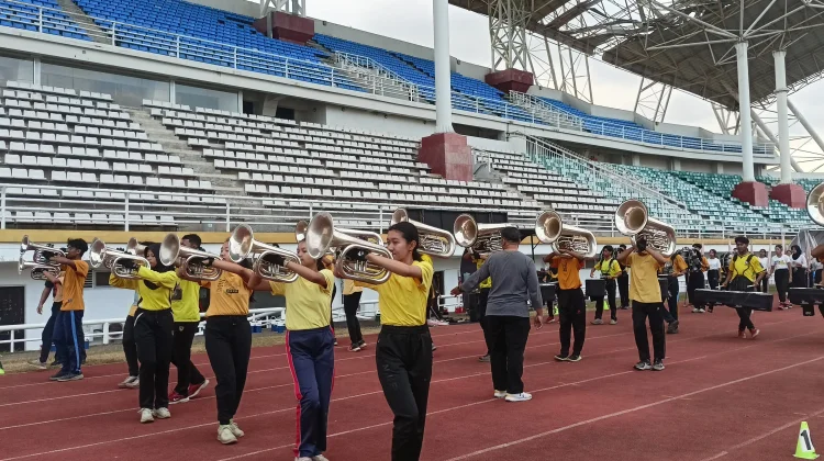 JMB Intensif Latihan Drill jelang Asian Music Games 2026