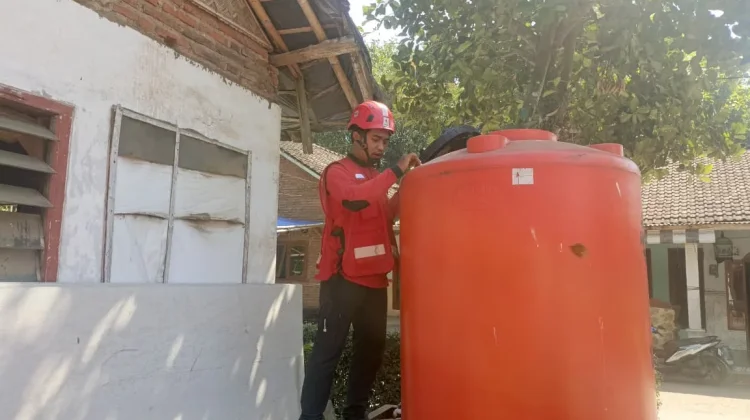 PMI Jember Pantau Debit Air di Wilayah Terdampak Kekeringan