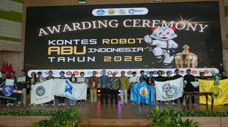 ITS Pertahankan Takhta Robotika Nasional KRAI 2026