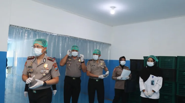 Kapolres Monitoring SPPG Polri Pastikan Sesuai Standar BGN