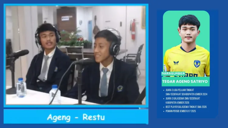 Jangan Takut Memulai, Pesan Tegar Ageng Kejar Mimpi di Sepak Bola