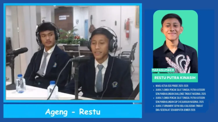 Restu Putra Buktikan Prestasi Diraih lewat Disiplin dan Ketekunan
