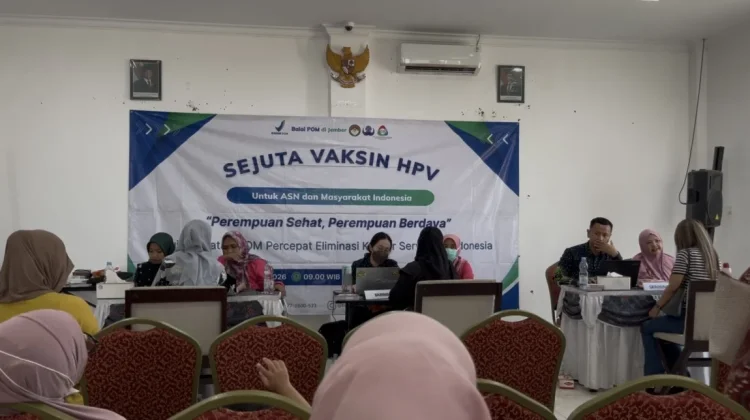 Balai POM Jember dan KORPRI Gelar Vaksinasi HPV untuk Cegah Kanker Serviks