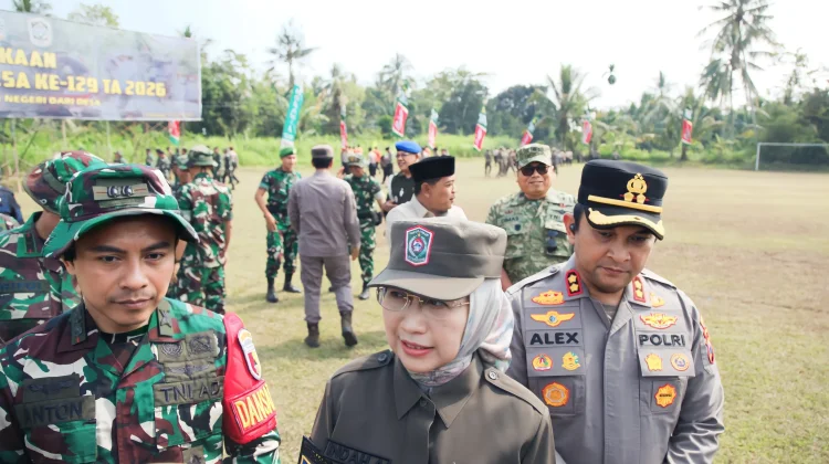 Bupati Lumajang Buka TMMD