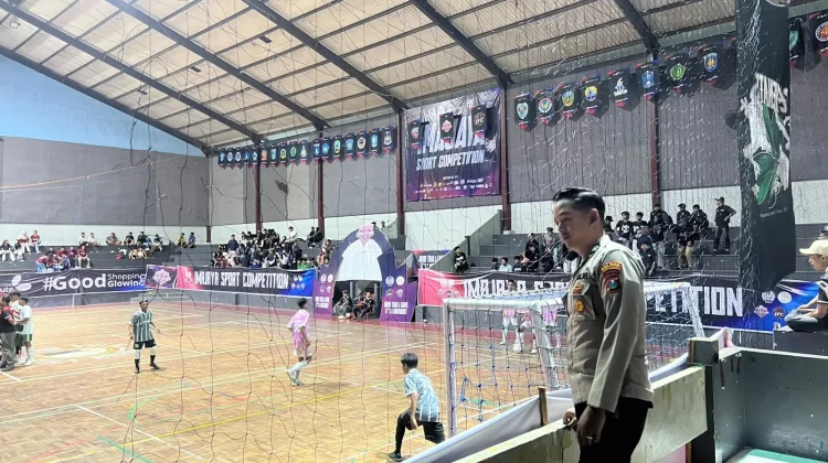 Ribuan Pelajar Ramaikan Tournamen Futsal di Gor Wirabakti Lumajang