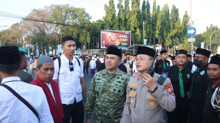 Terjunkan 1.502 Personel Gabungan, Polres Sukseskan Haul Masyayikh