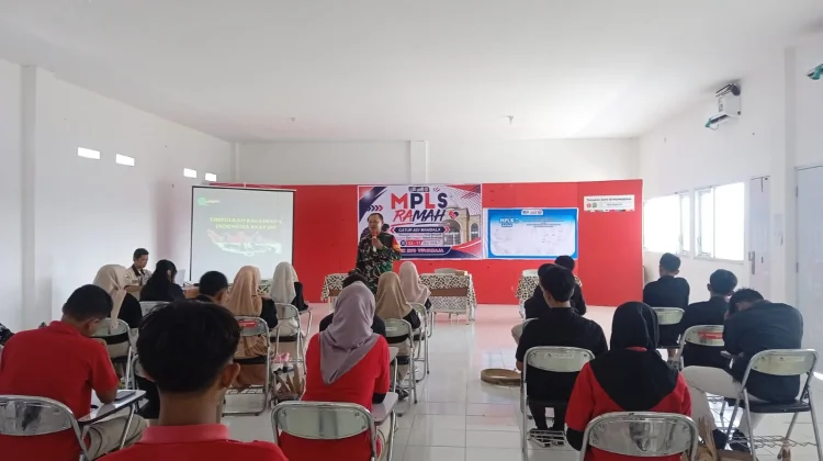 Siswa SMK Ryo Yuwaraja Sukodono Lumajang Mendapatkan Materi Wawasan Kebangsaan
