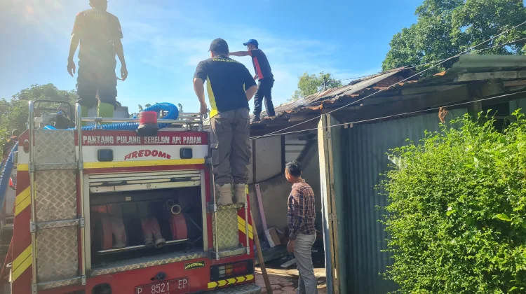 Rumah Dinas PUSDA di Situbondo Terbakar, Kerugian Rp50 juta