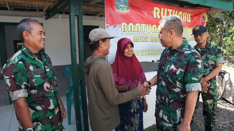 Rombongan Kodam V Brawijaya Pantau Program Rutilahu