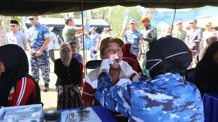 Lanud Abdurrahman Saleh Gelar Bakti Sosial di Banyuwangi