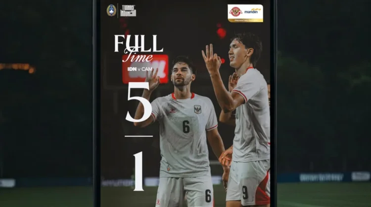 Piala AFF 2026: Indonesia Raih Kemenangan Perdana usai Bantai Kamboja 5-1