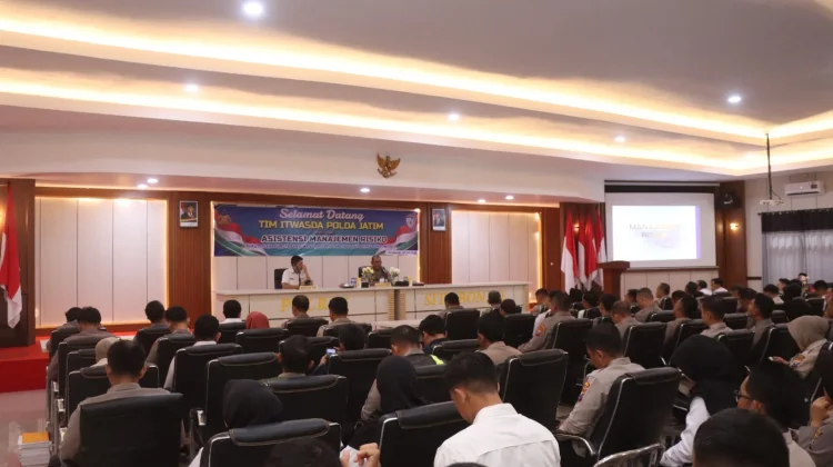 Tim Itwasda Asistensi Manajemen Risiko Polres Situbondo