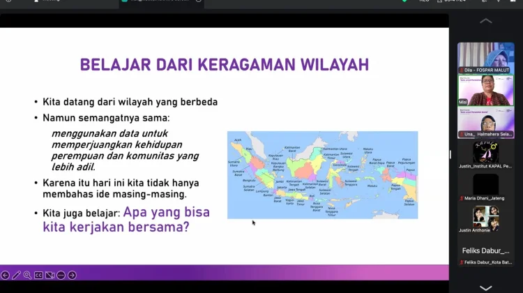 KAPAL Perempuan Bekali Aktivis Kemanusiaan Olah Data Advokasi