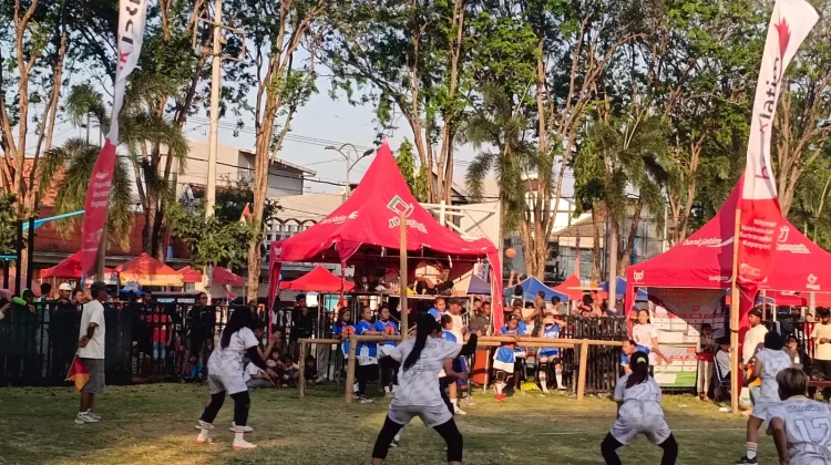 Gelar Permainan Tradisional, Sambut Hari Kemerdekaan dan Harjakasi